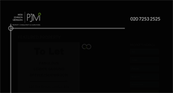 Desktop Screenshot of pjmsurveyors.com